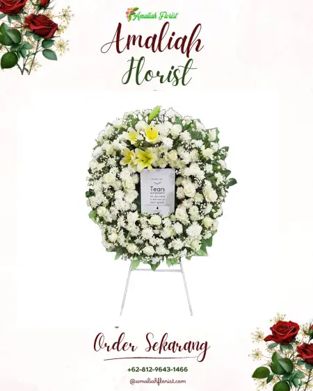 Krans Bunga Duka Sindang Kelingi